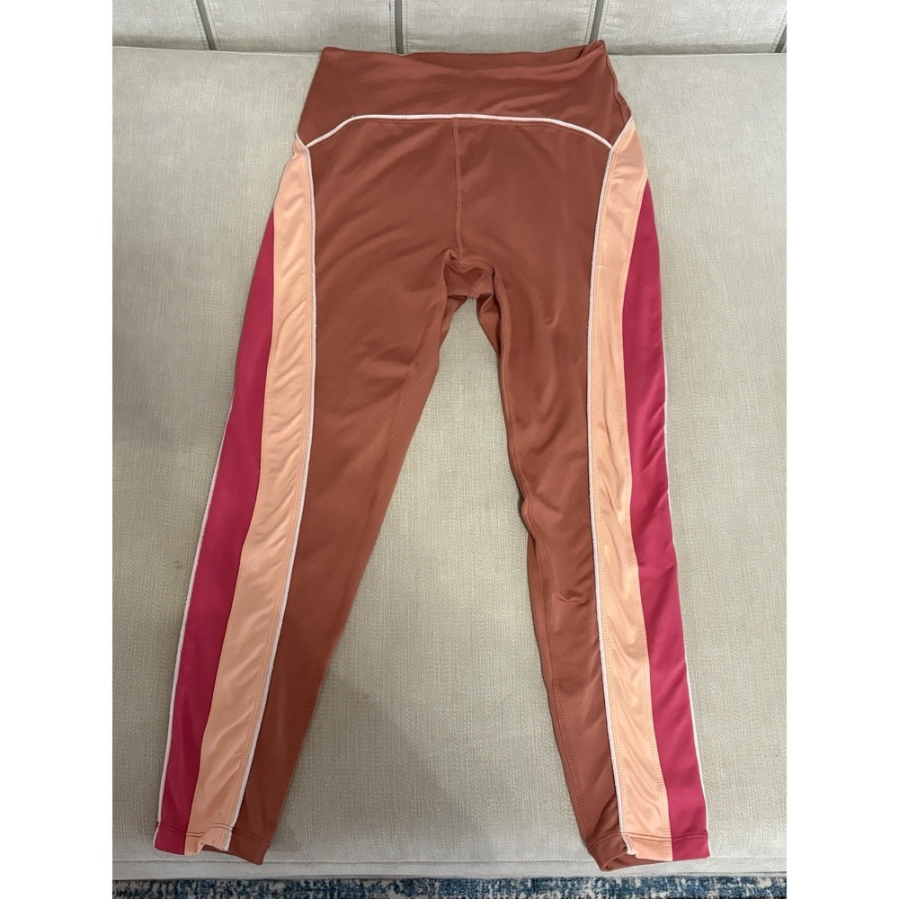 Free People Movement Colorblock High Waisted Leggings Size Medium